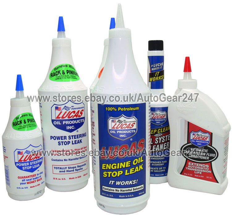 946ml Lucas Engine Oil Stop Leak Additive.Hydraulic Systems,Auto